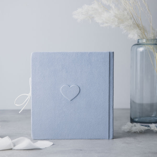 Baby Milestones Photo Album - Sky Blue - AR